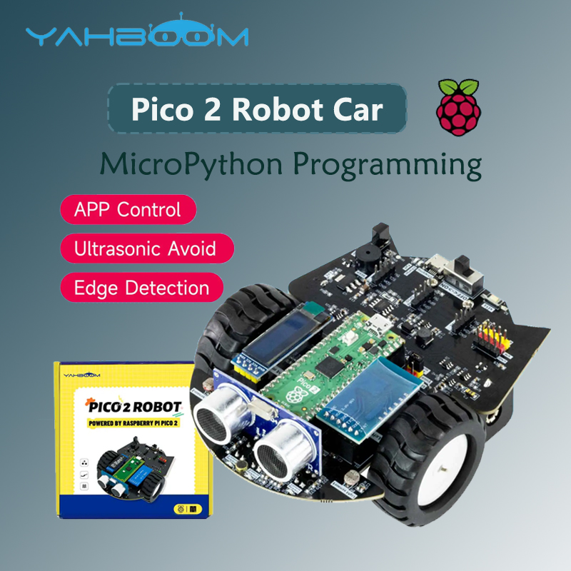 Robot Car Kit - Yahboom Raspberry Pi Pico 2 Robot
