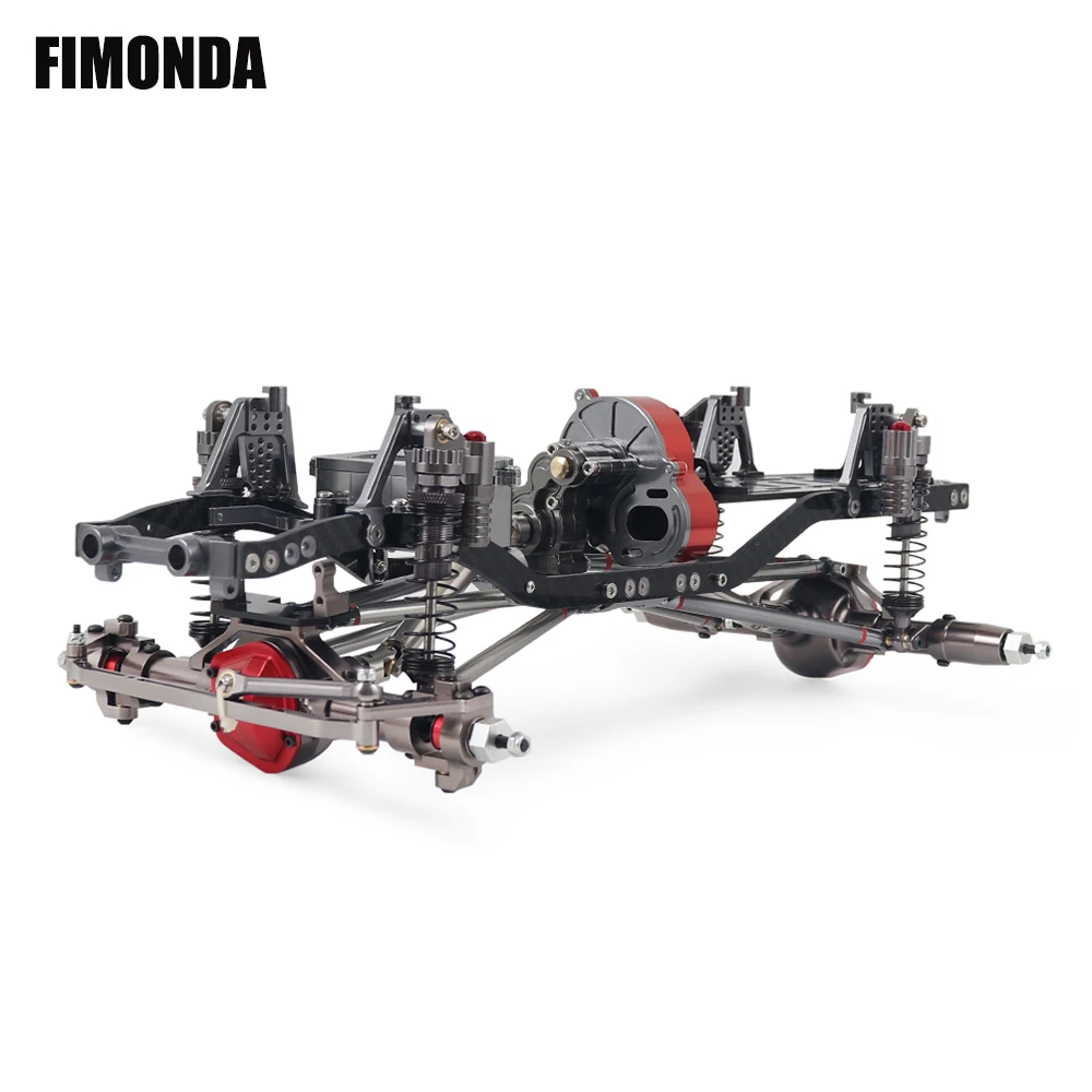 Robot Car Kit - FIMONDA 1/10 RC Crawler Metal Chassis