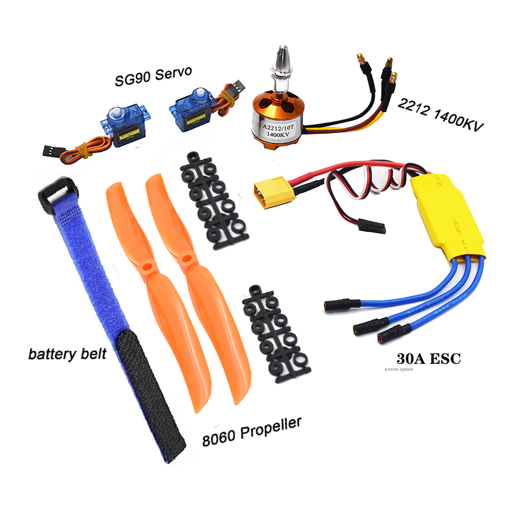 Sg90 Servo - A2212 2212 1400KV Brushless Motor 30A