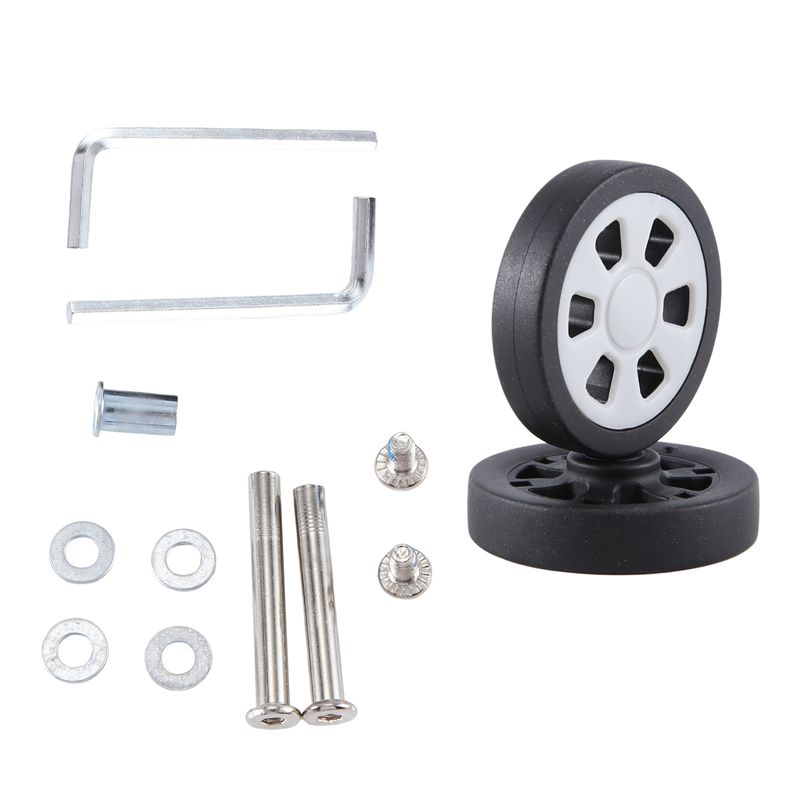 Caster Wheel - ABQR 55X12mm Luggage Wheels Replacement Wear
