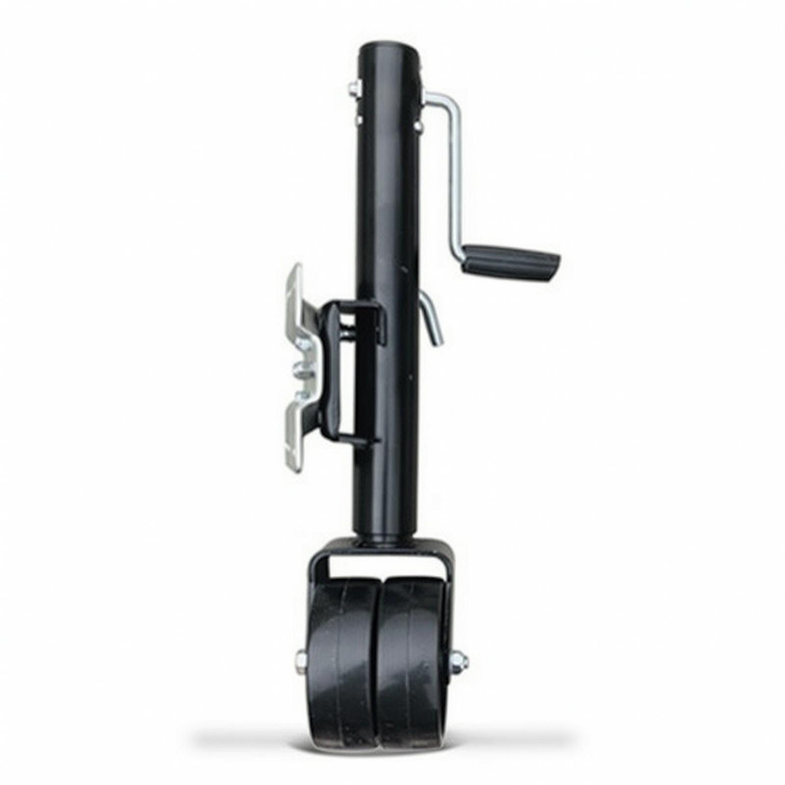Caster Wheel - Trailer Jack Swivel Caster Side Crank