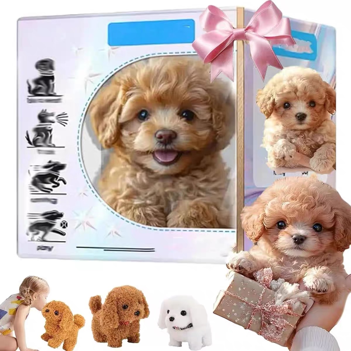 Line Follower Robot - 2026 New Cute Plush Robot Puppy