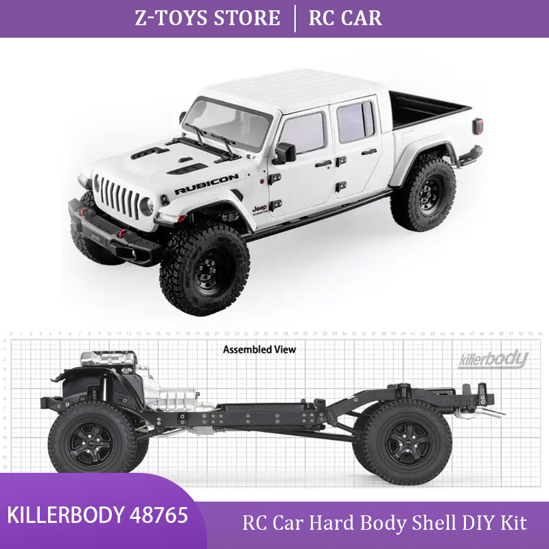 Robot Car Kit - 1/10 Killerbody 48765 RC Car Hard