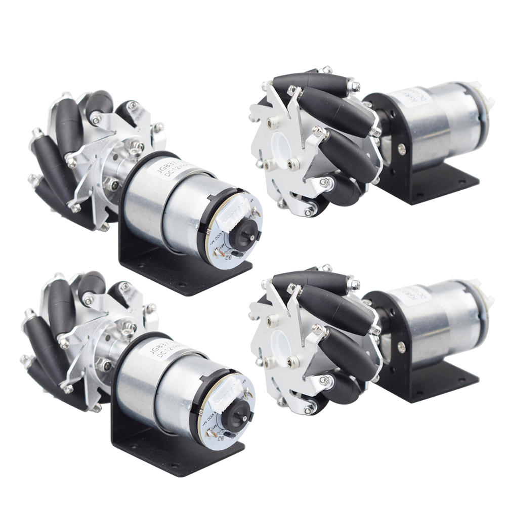 Arduino Robot - 4pcs/set 10KG Load 60mm Metal Mecanum