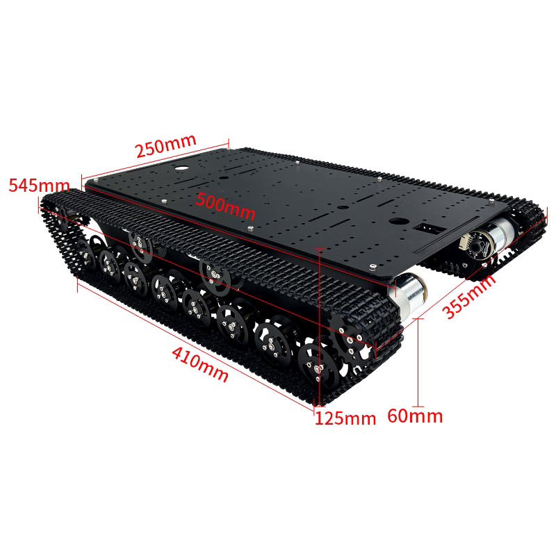 Tracked Robot Chassis - T800S UNO R3 Entry-Level Programmable 4WD