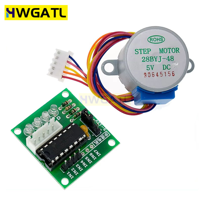 Uln2003 Driver - HWGATL 5V 4-Phase 28BYJ-48 DC Gear