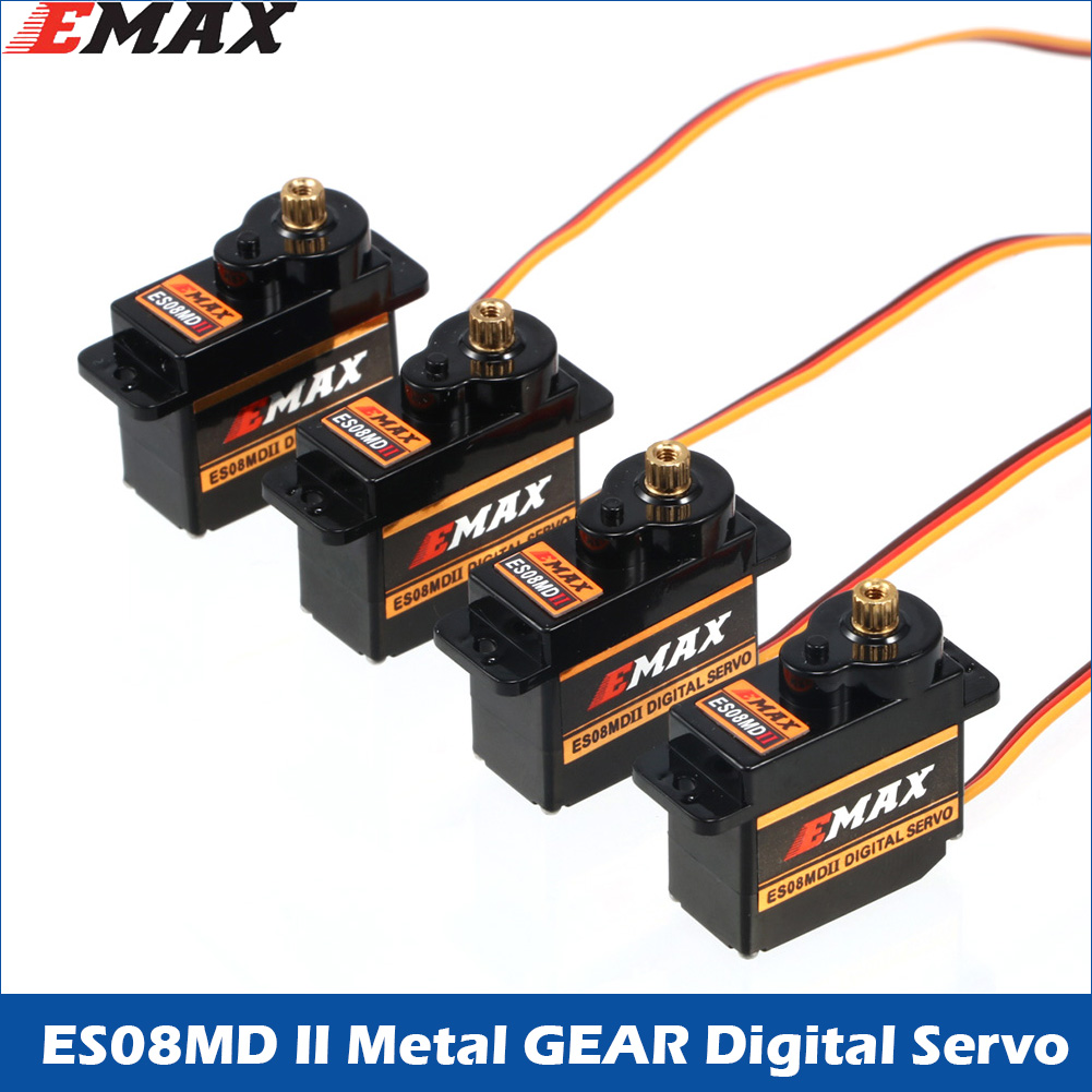 Sg90 Servo - 2/4/10pcs EMAX ES08MD II Metal GEAR