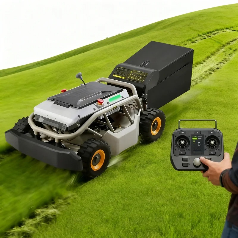 Robot Wheel - Customized Remote Control Lawn Mower 4WD