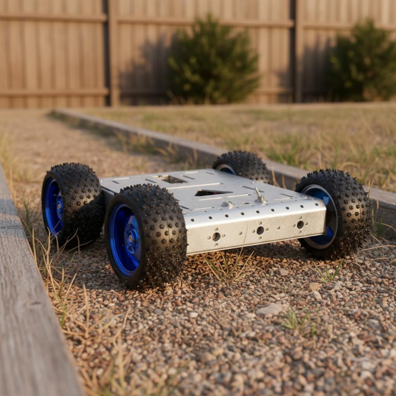 Robot Chassis - 4WD Smart Car Chassis 1.5KG Load