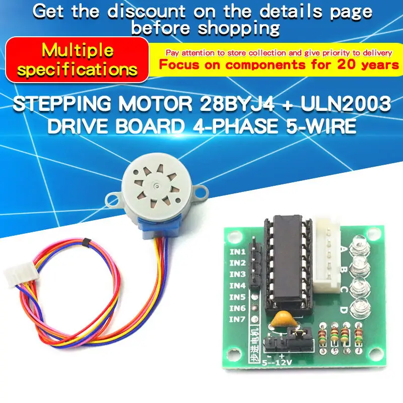 Uln2003 Driver - 1PCS 28BYJ4 Stepper Motor ULN2003 Driver