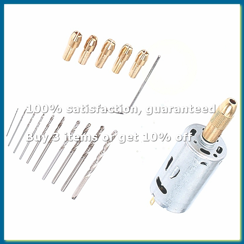 Dc Motor - Mini Electric Hand Drill Bit Set