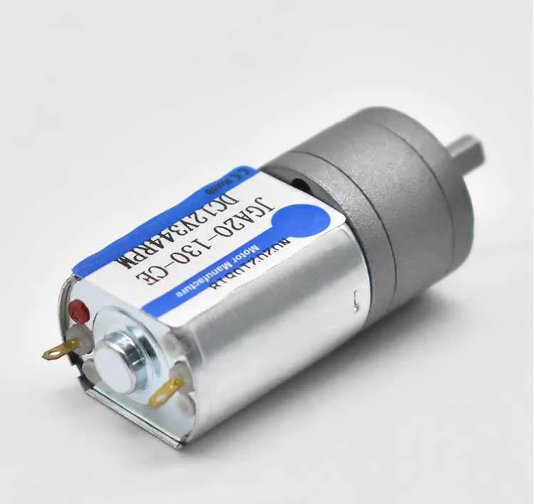 Geared Motor - JGA20-130 20mm Slow Speed DC 6v