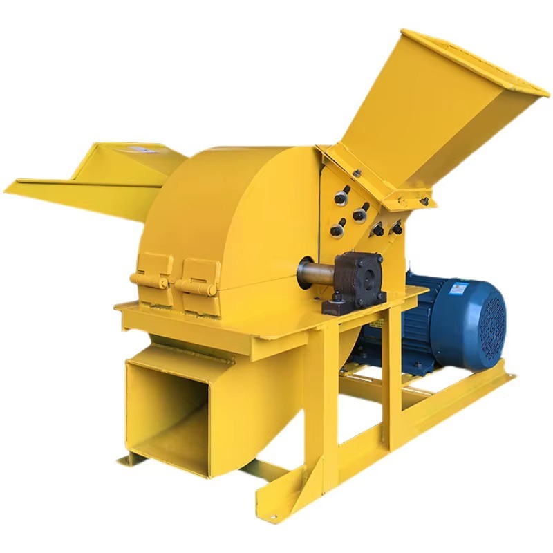 Geared Motor - Electric Drive Steel Plate Wood Chipper