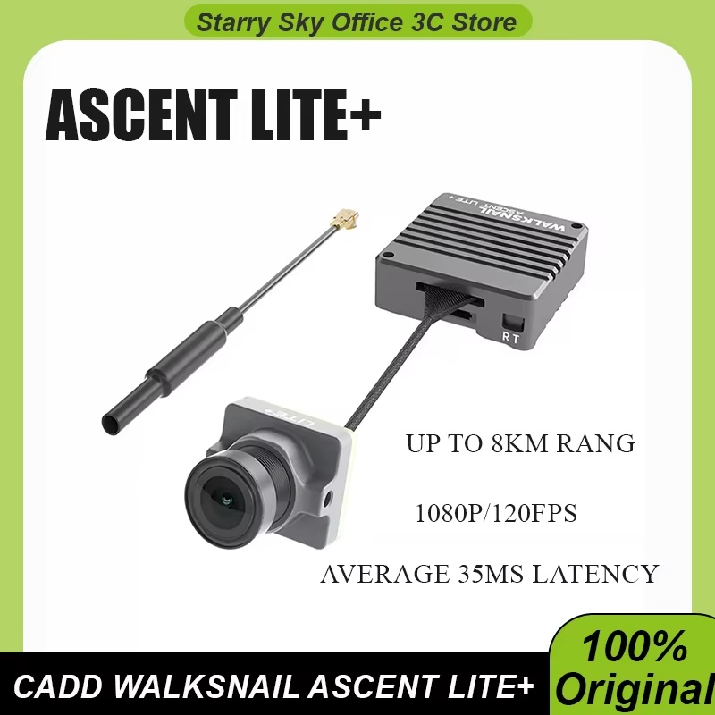 Pan Tilt Bracket - CADDXFPV Walksnail Ascent Lite+ HD Video