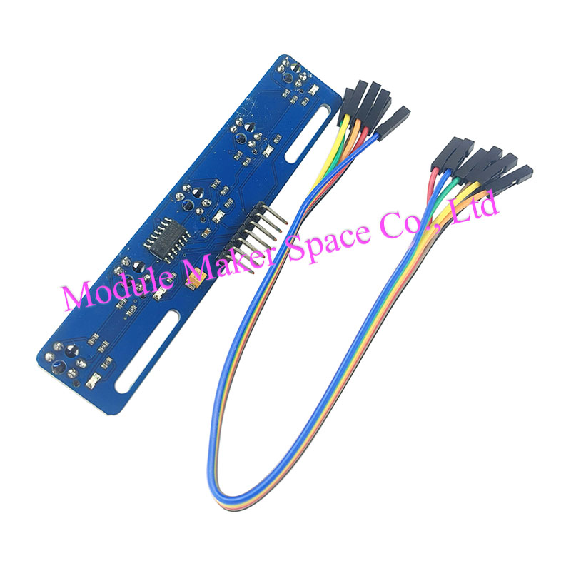 Line Follower Robot - 5-Channel Line Tracking Sensor Module, TCRT5000