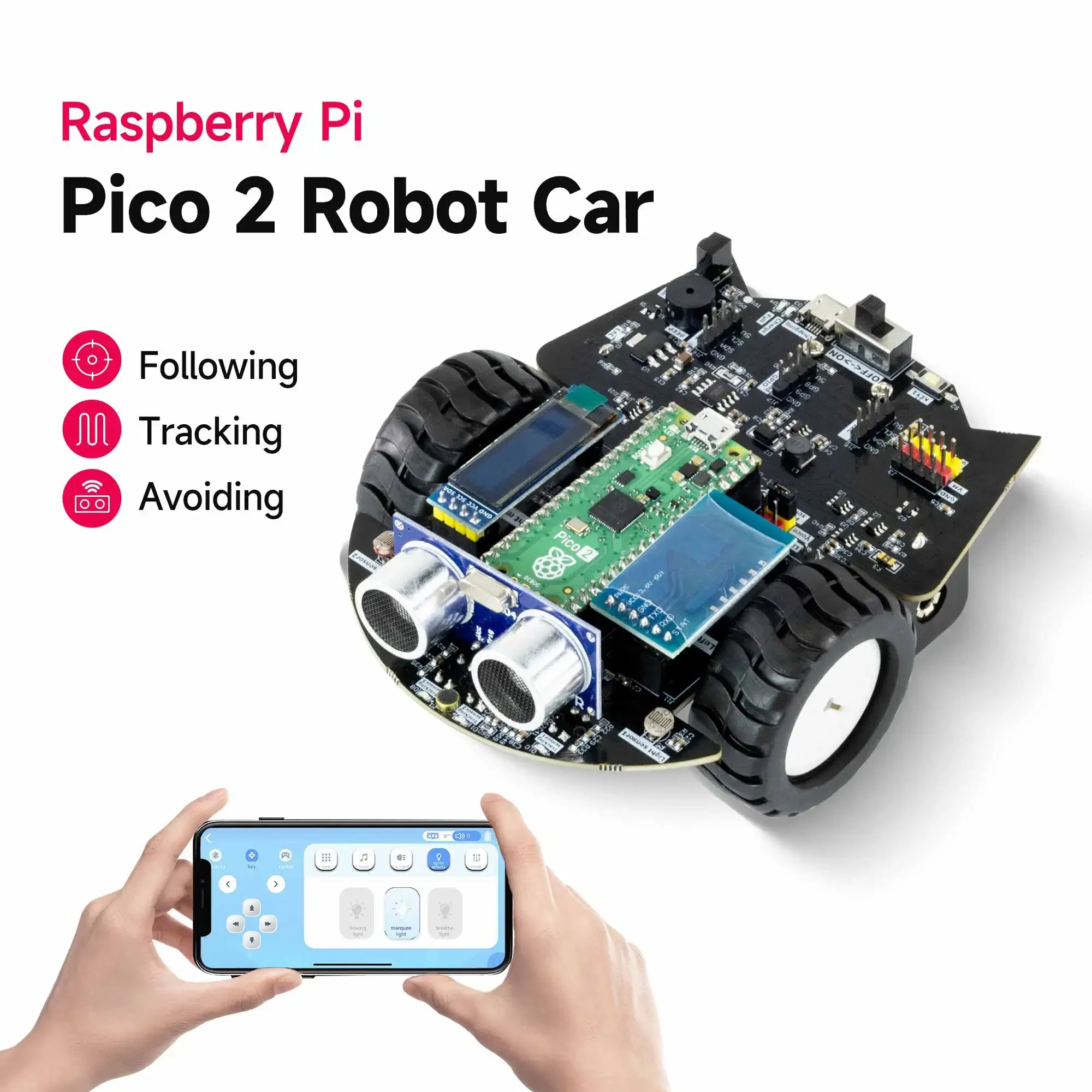 Yahboom Raspberry Pi Pico 2 Ro - Robot Car Kit ulasan dan harga
