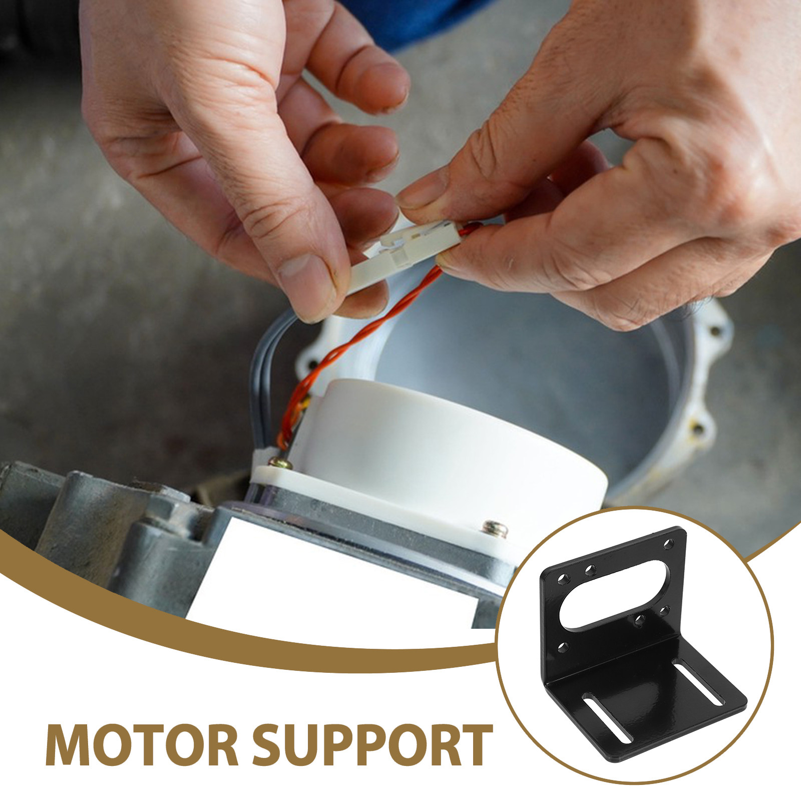 Gear Motor Mounting Bracket St - Geared Motor ulasan dan harga