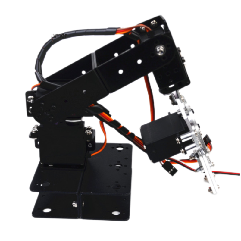 MG996 4 Dof Unassembly Mechani - Robot Gripper Claw ulasan dan harga