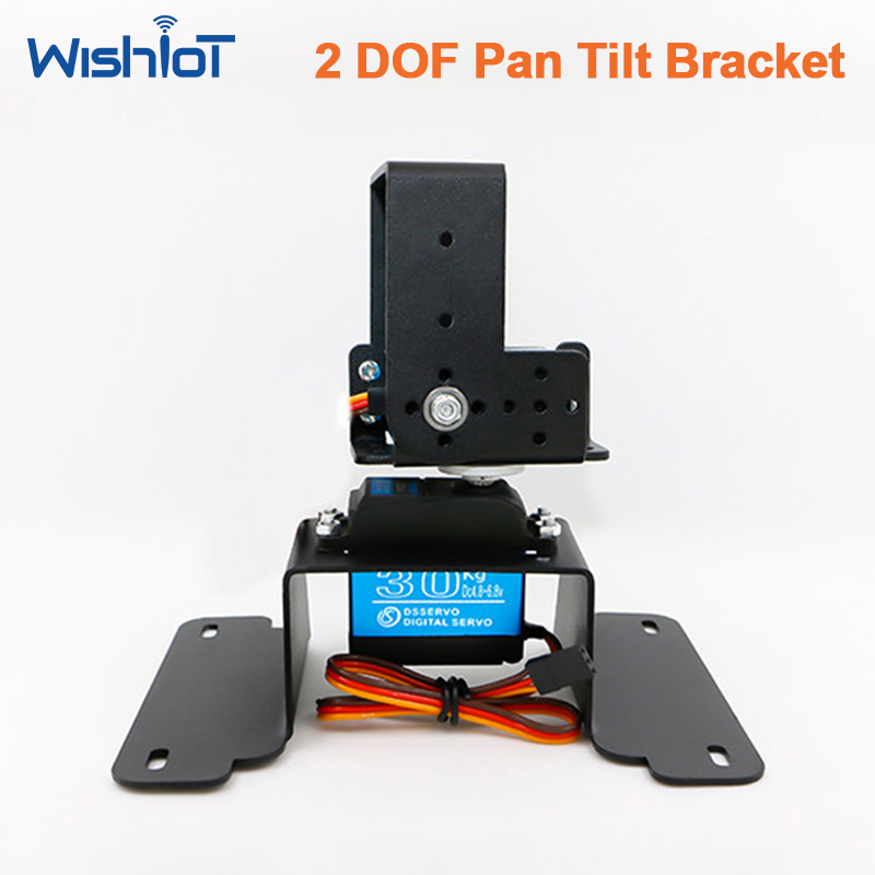 2 DOF Pan Tilt Bracket Kit Met - Servo Pan Tilt ulasan dan harga