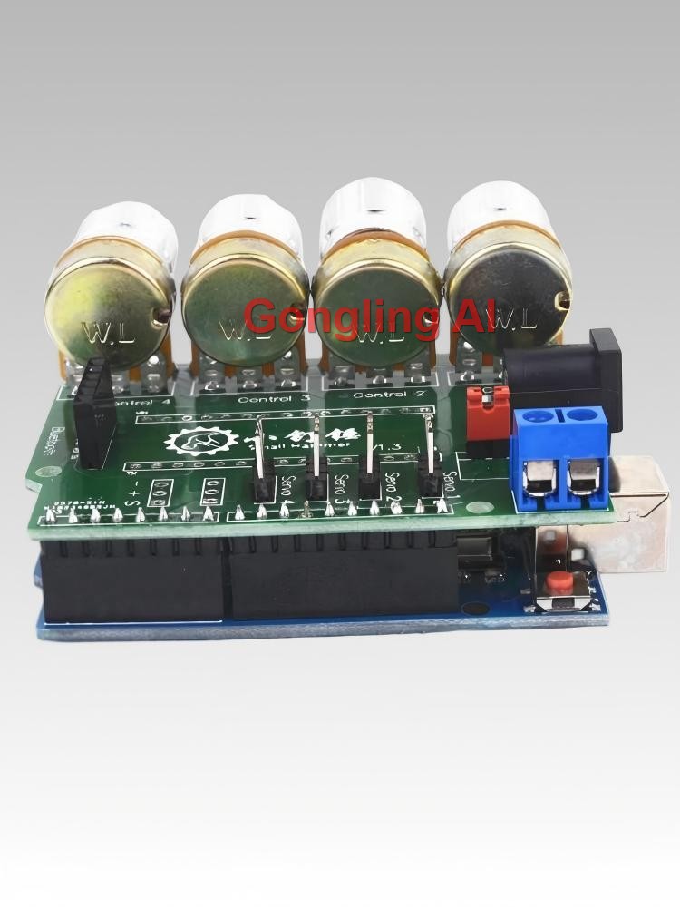 4 Channels Knob Servo Controll - Sg90 Servo ulasan dan harga