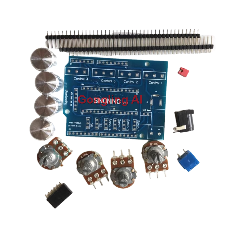 4 Channels Knob Servo Controll - Sg90 Servo ulasan dan harga