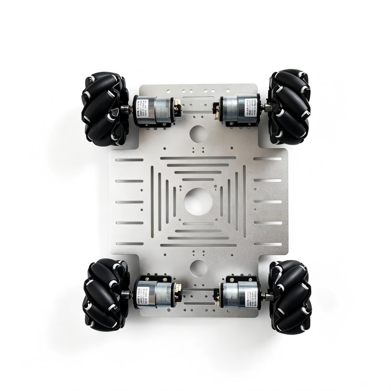 15Kg Load 4WD Mecanum Wheel Ro - Ros Robot ulasan dan harga