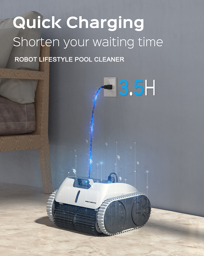 Robotic Swimming Pool Cleaner  - Ros Robot ulasan dan harga