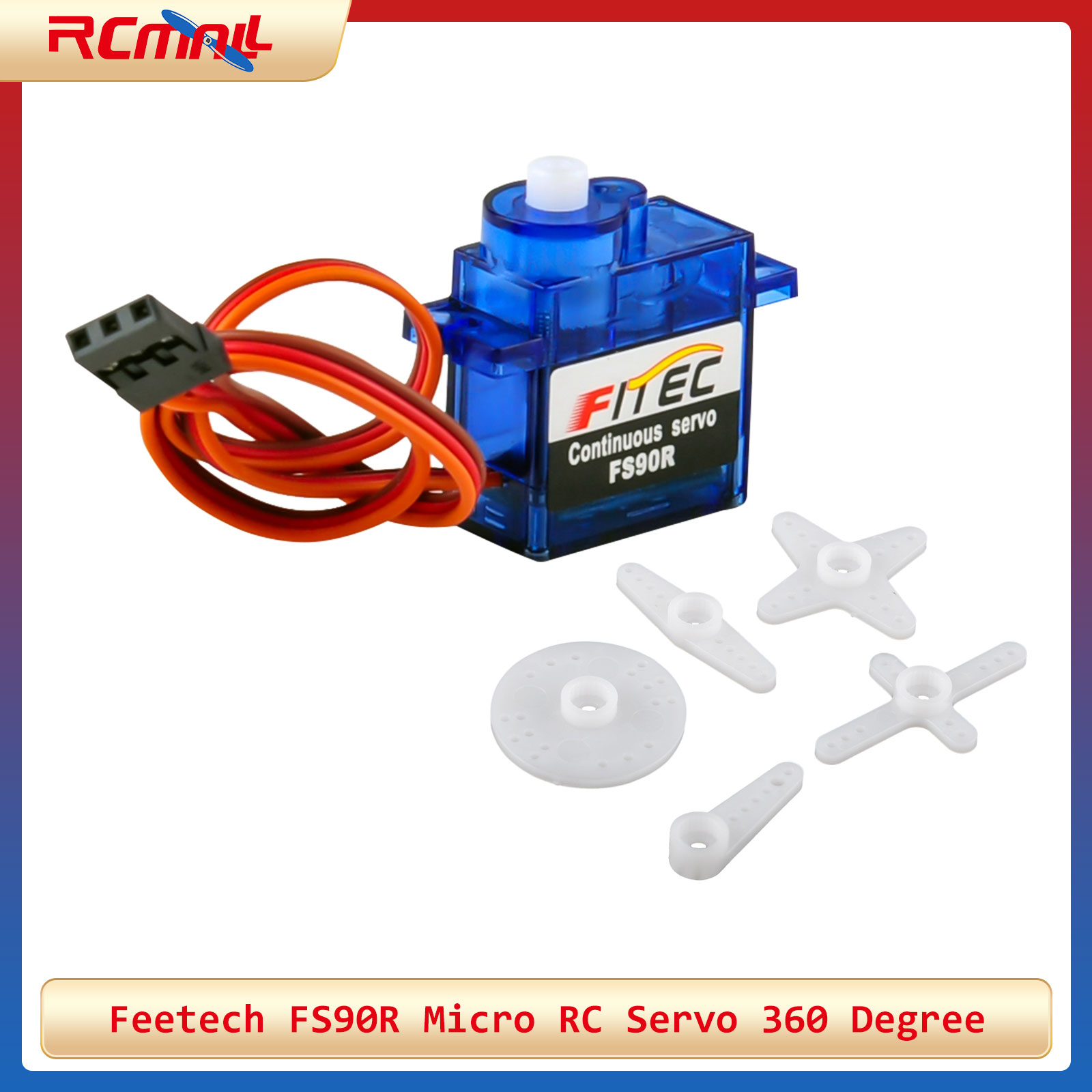 Feetech FS90R Micro RC Servo 3 - Microbit ulasan dan harga