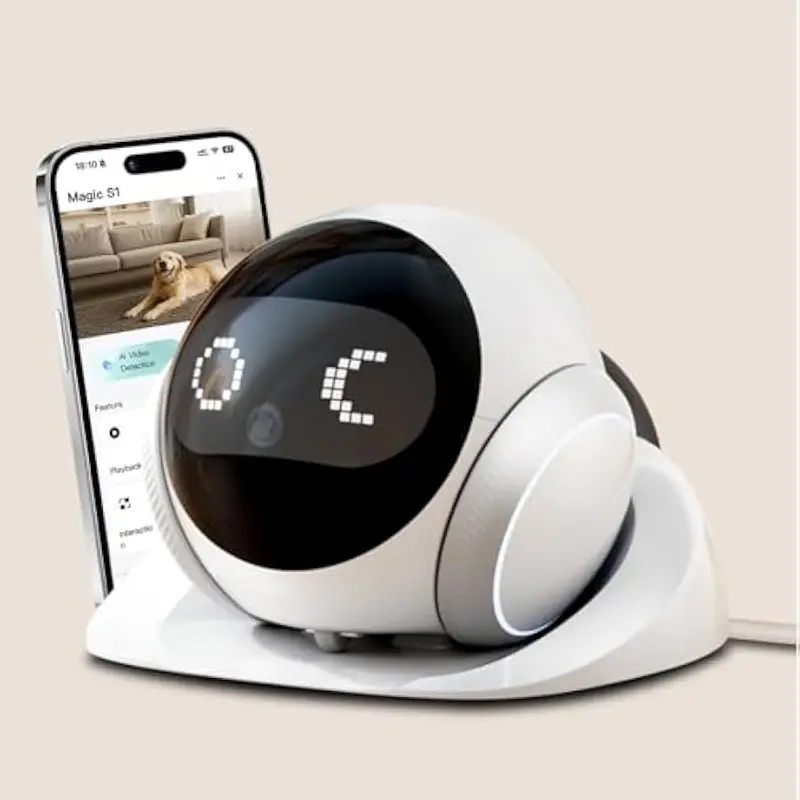 Movable Indoor Pet Robot Camer - Ros Robot ulasan dan harga
