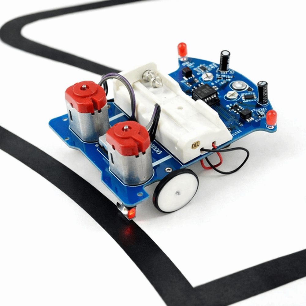 Intelligent Tracking D2-5 Inte - Line Follower Robot ulasan dan harga