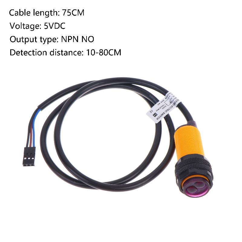 E18-D80NK Infrared Obstacle Av - Infrared Obstacle Sensor ulasan dan harga
