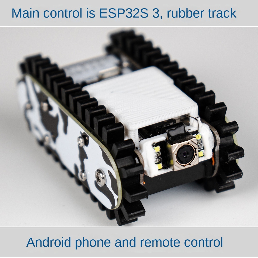 RC Tank Metal Tank Chassis Tra - Tracked Robot Chassis ulasan dan harga