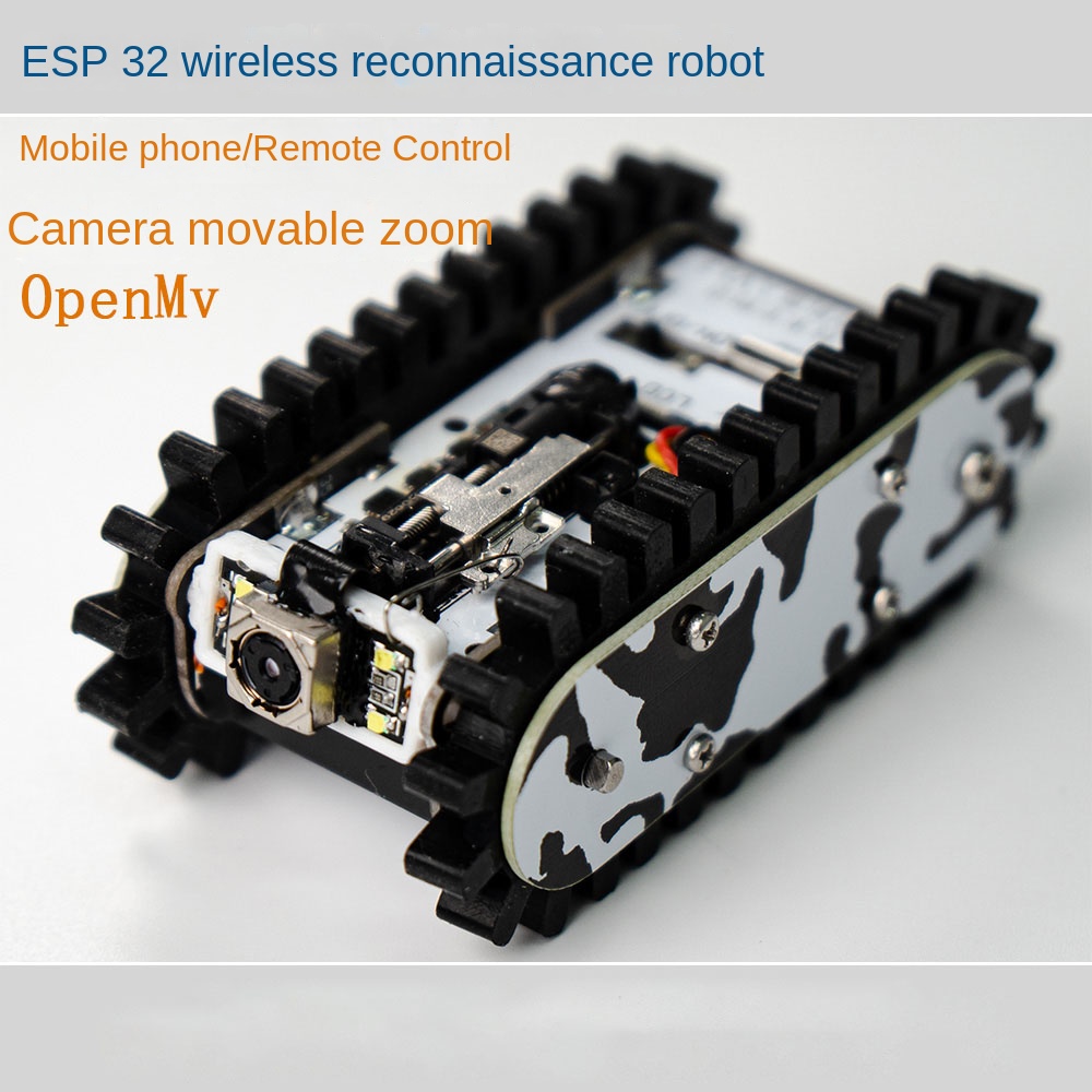 RC Tank Metal Tank Chassis Tra - Tracked Robot Chassis ulasan dan harga