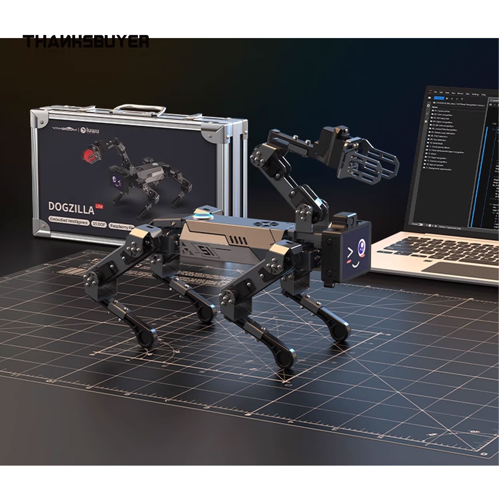 DOGZILLA-Lite 15DOF AI Bionic  - Robot Remote Control ulasan dan harga
