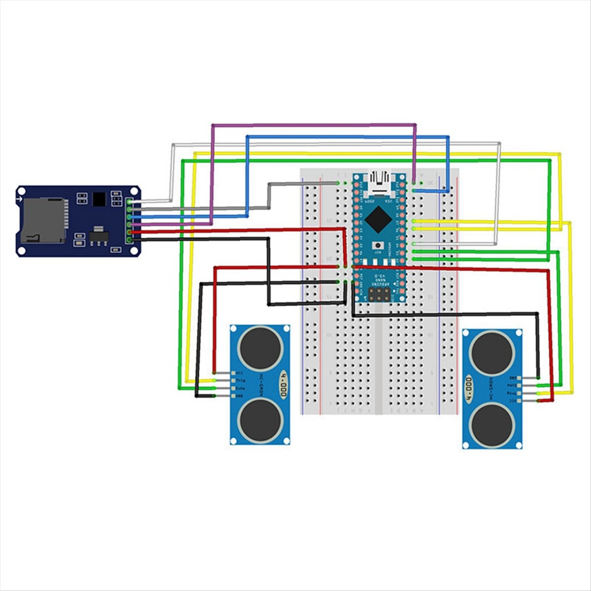 ABGN 1Pcs Ultrasonic Module -S - Ultrasonic Distance Sensor ulasan dan harga