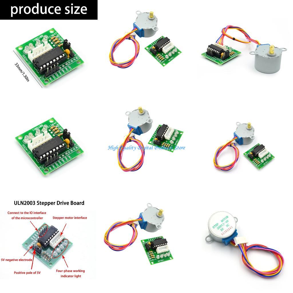 U2JE 5V 28BYJ48 Stepper Motor  - Uln2003 Driver ulasan dan harga