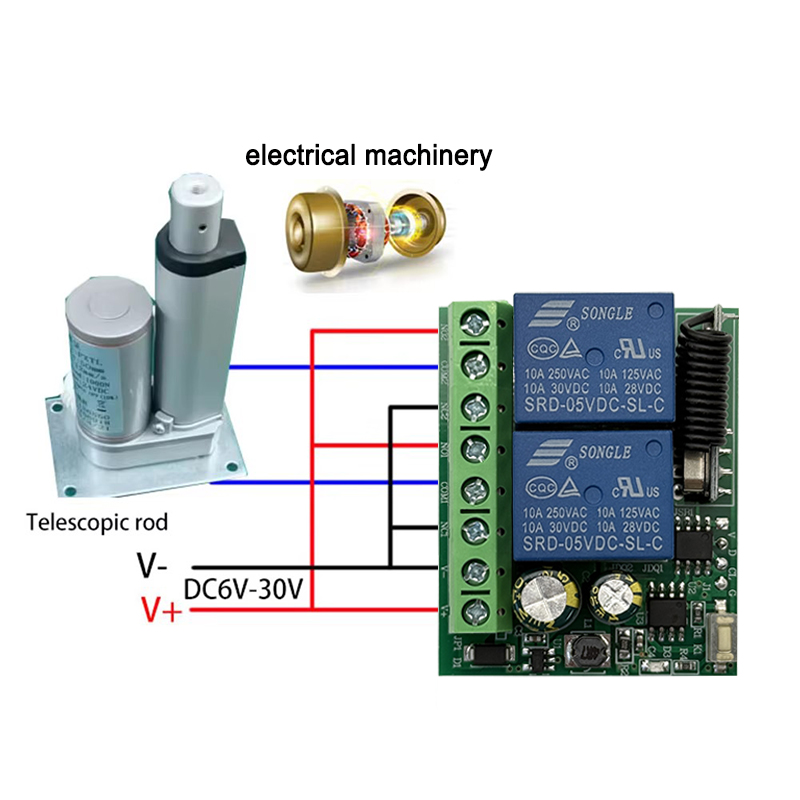DC 9V 12V 24V AC 85-250V 2CH R - Motor Driver Module ulasan dan harga