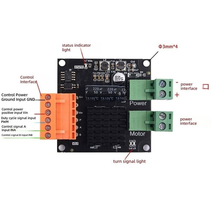 Y50A-Fully Isolated H-Bridge D - Motor Driver Module ulasan dan harga
