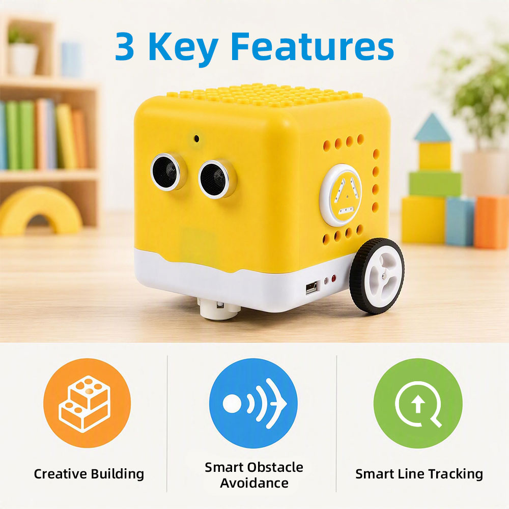 Kidsbits Programmable Robot Ki - Microbit Robot ulasan dan harga