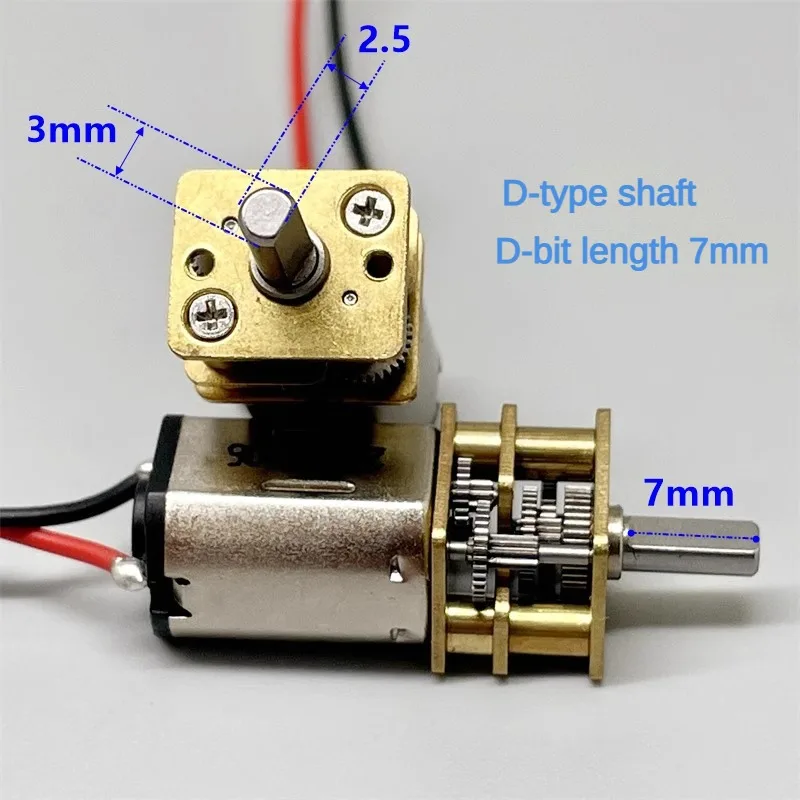N20 DC 3V 18rpm 6V  36RPM  Min - Geared Motor ulasan dan harga