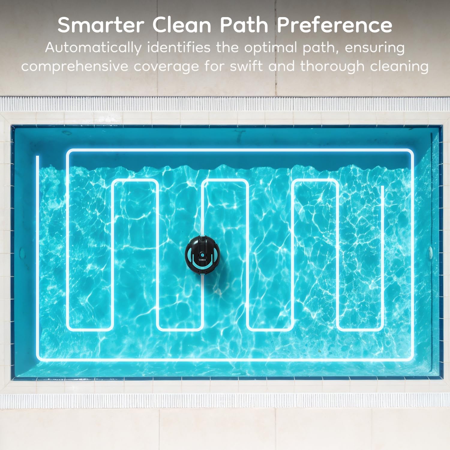 Cordless Pool Cleaning Robot S - Ros Robot ulasan dan harga
