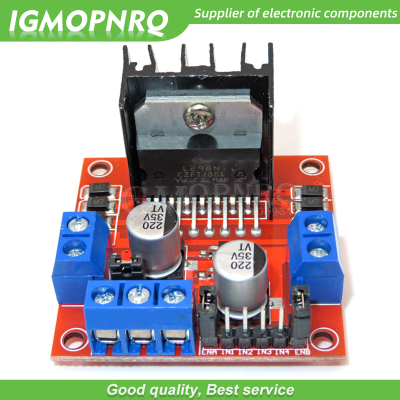 1pcs Dual H Bridge DC Stepper  - L298N Module ulasan dan harga