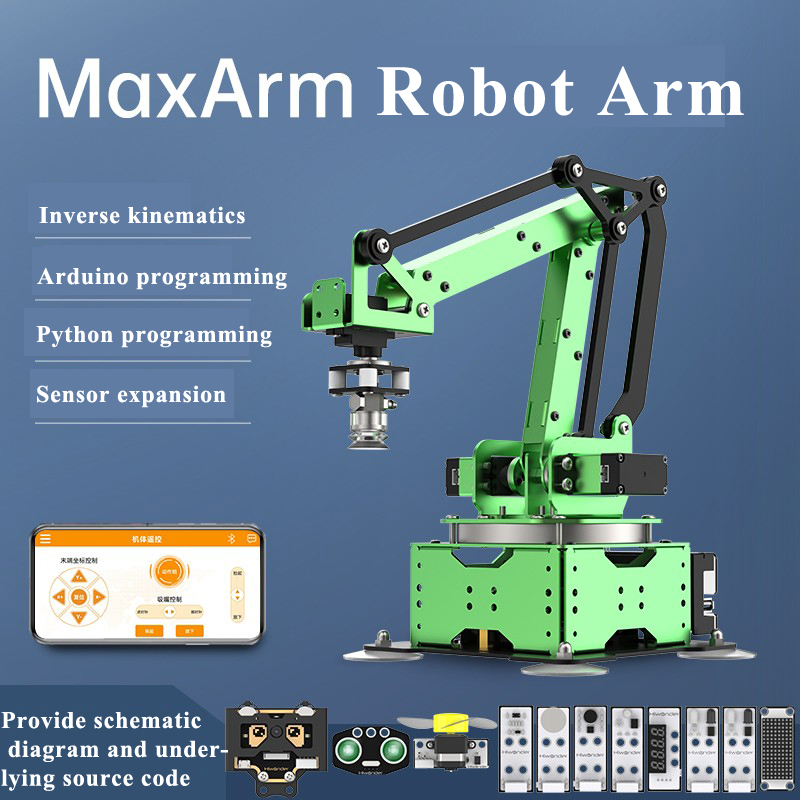Hiwonder 5 Axis Robot Arm MaxA - Robot Arm Kit ulasan dan harga