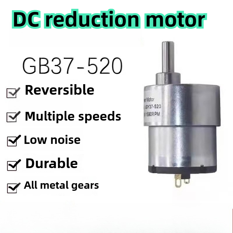 12V/24V DC Gear Motor 7RPM to  - Geared Motor ulasan dan harga