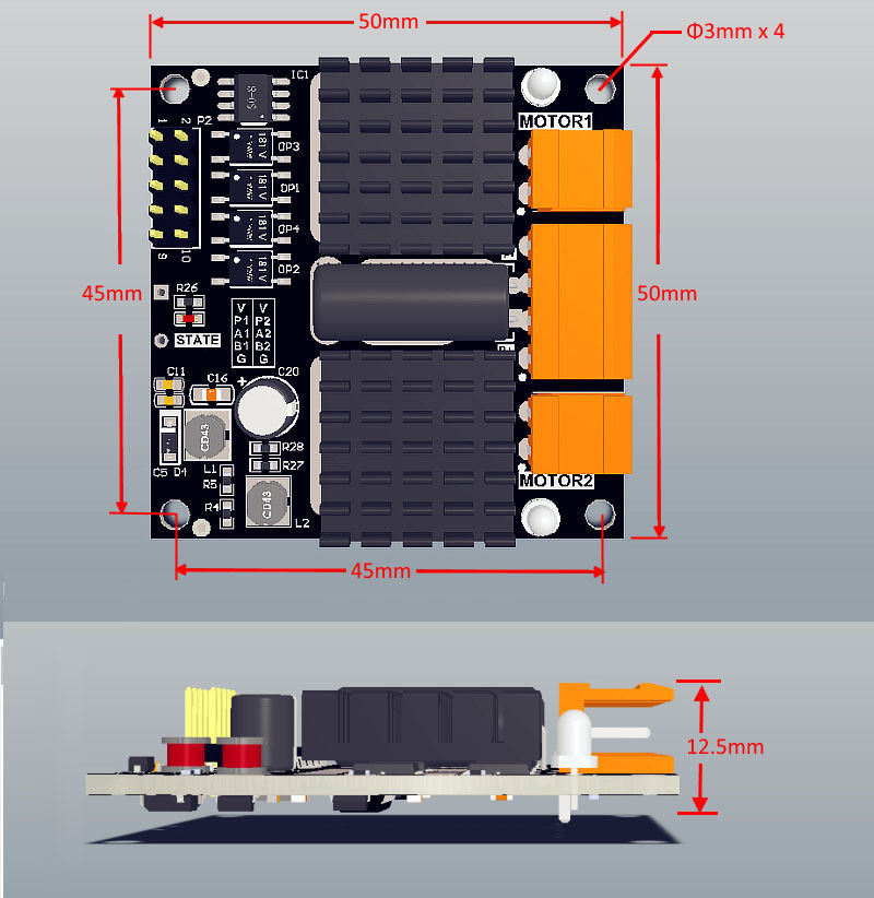 12V 24V 12A Dual Channel DC Br - L298N Module ulasan dan harga