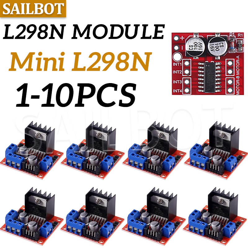 1/5/10PCS L298N DC Motor Drive - L298N Module ulasan dan harga