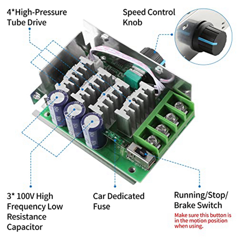 DC Motor Speed Controller PWM  - Dc Motor ulasan dan harga