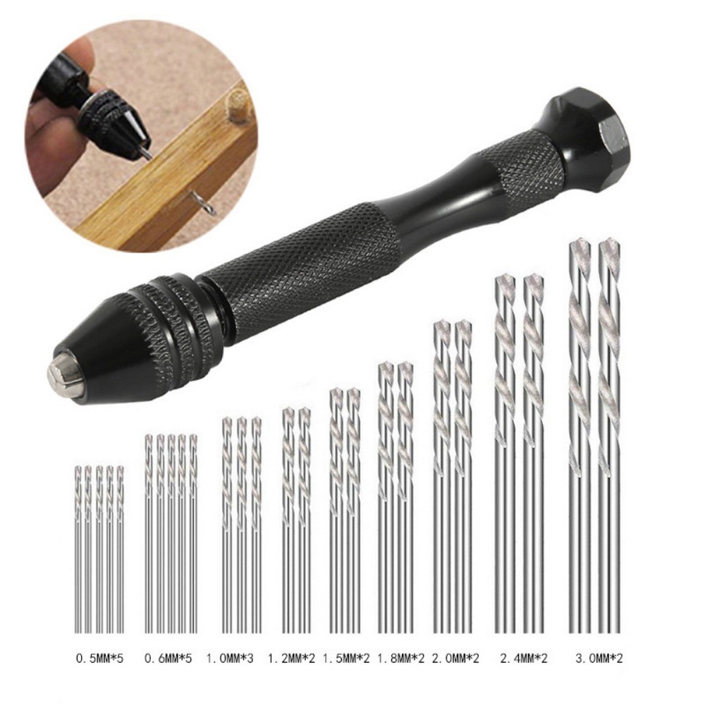 Precision Mini Drill Set HSS M - Microbit ulasan dan harga