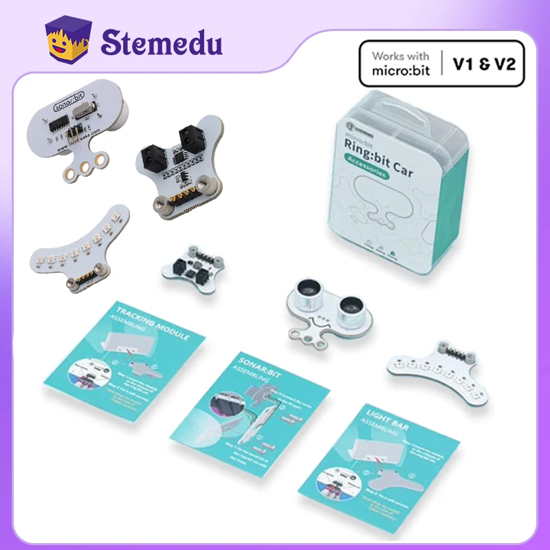 Ring:bit Car Accessories Kit S - Microbit ulasan dan harga