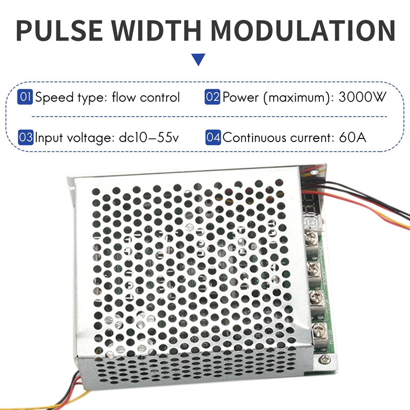 DC 10-55V 100A 3000W Motor Spe - Dc Motor ulasan dan harga